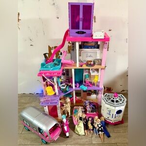 Barbie Ultimate Dreamhouse with Pink and Purple Accents